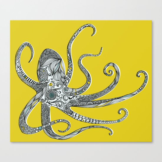 Octopus Canvas Print