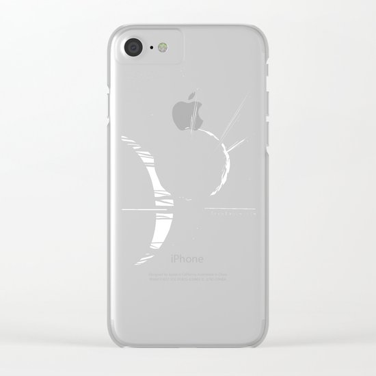 Enceladus rising_ Clear iPhone Case