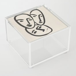 Apollinaire, Matisse, Rouveyre (Trois têtes. A l'amitié) Acrylic Box