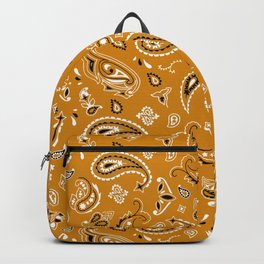 Orange Bandana Backpack