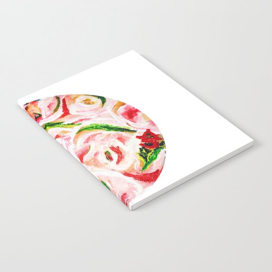 Roses Are Pink Notebook
