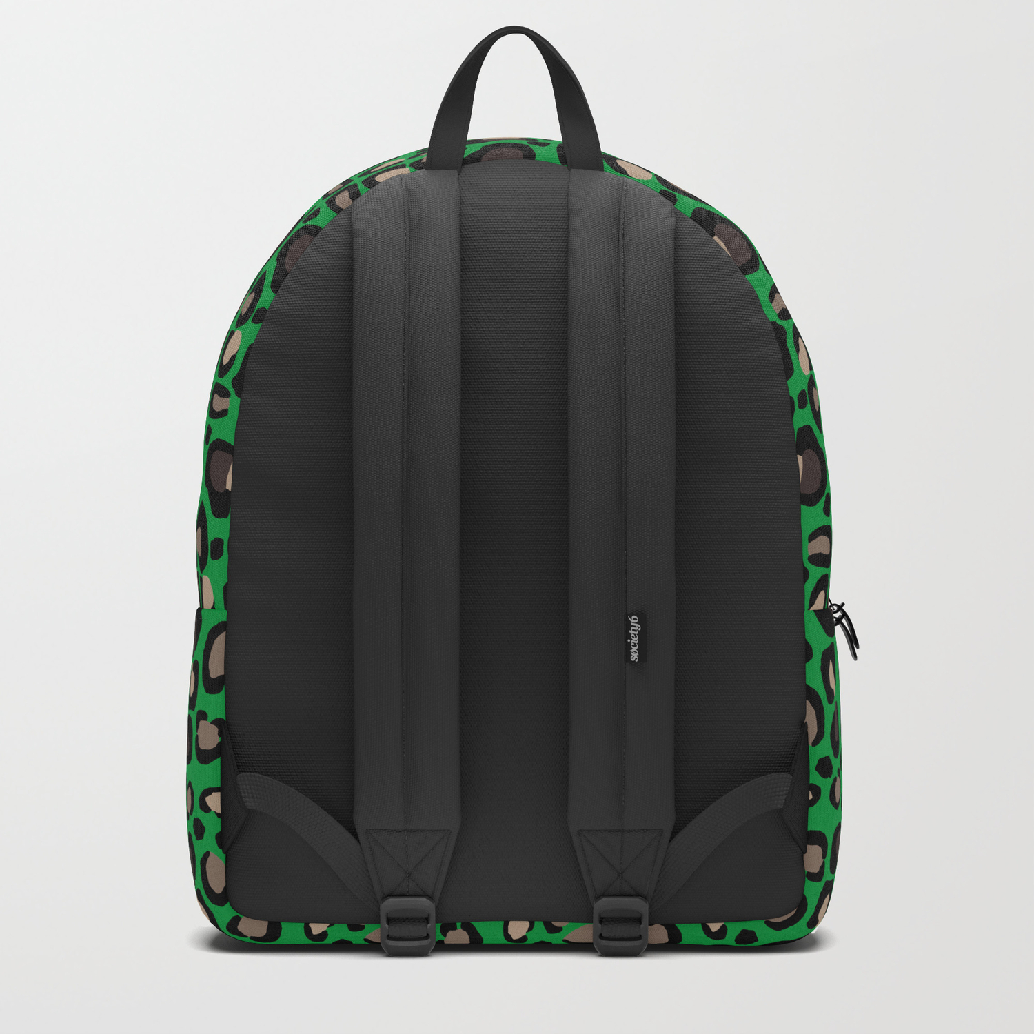 kelly green backpack