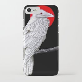 White Crow iPhone Case