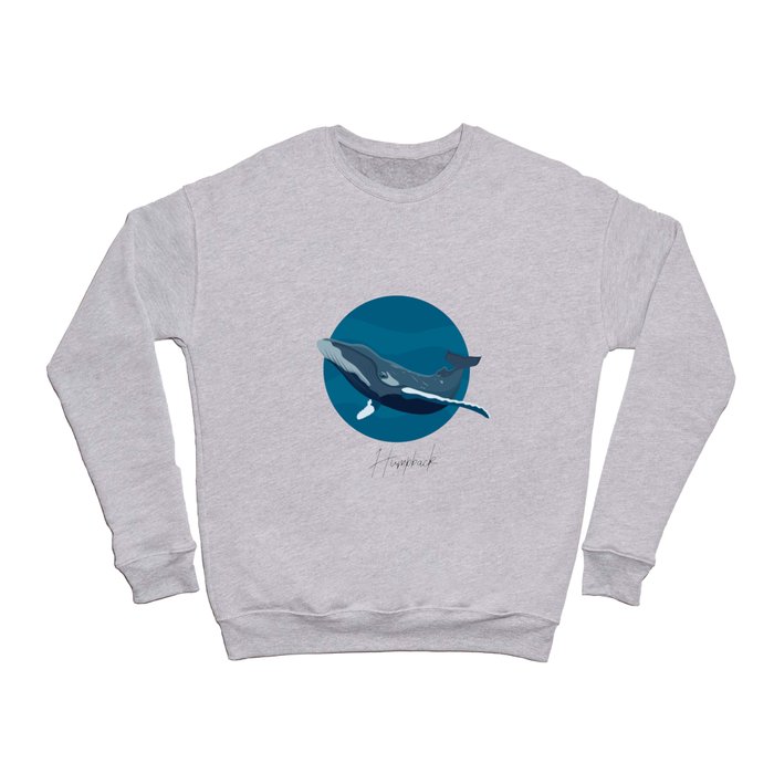 Humback whale Majeran Crewneck Sweatshirt