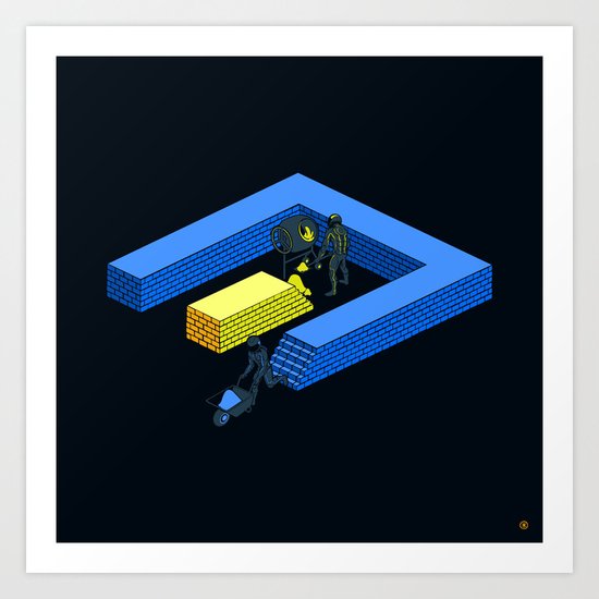 Tron Wall Art Print