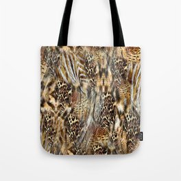 Luxury Animal Print Tote Bag