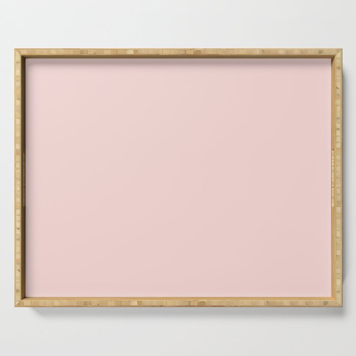 Coy Pink Serving Tray