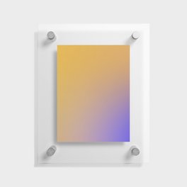 70  Rainbow Gradient Colour Palette 220506 Aura Ombre Valourine Digital Minimalist Art Floating Acrylic Print