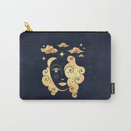 Celestial Woman with Gold Hair Carry-All Pouch