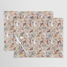 Beach Dogs - Beige Placemat