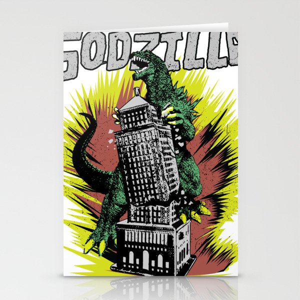 Godzilla War III Stationery Cards