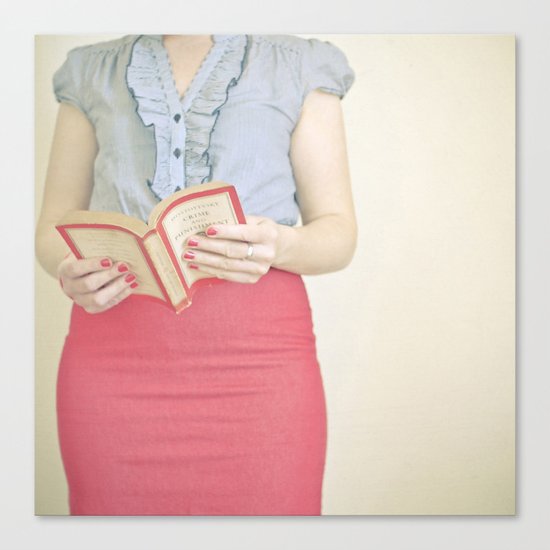 Crime & Punishment Canvas Print