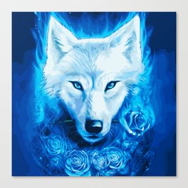 Spirit Wolf Canvas Prints For Any Decor Style Society6