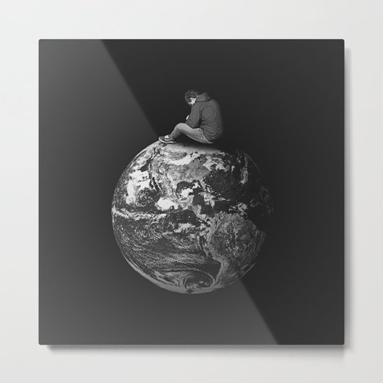 Small World Metal Print