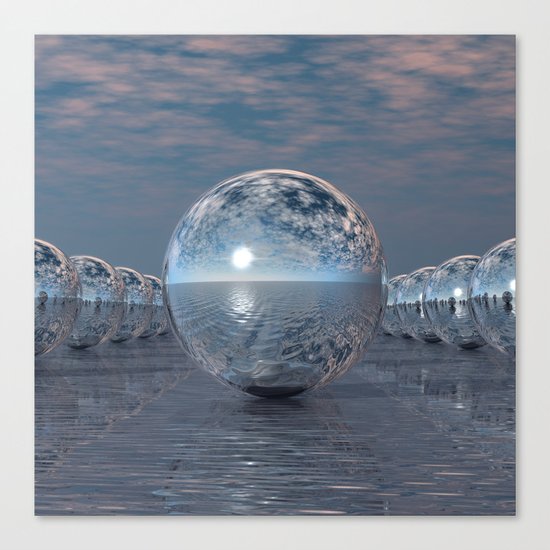 Spheres In The Sun Canvas Print