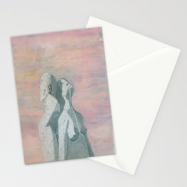 one flew over the statue Stationery Cards