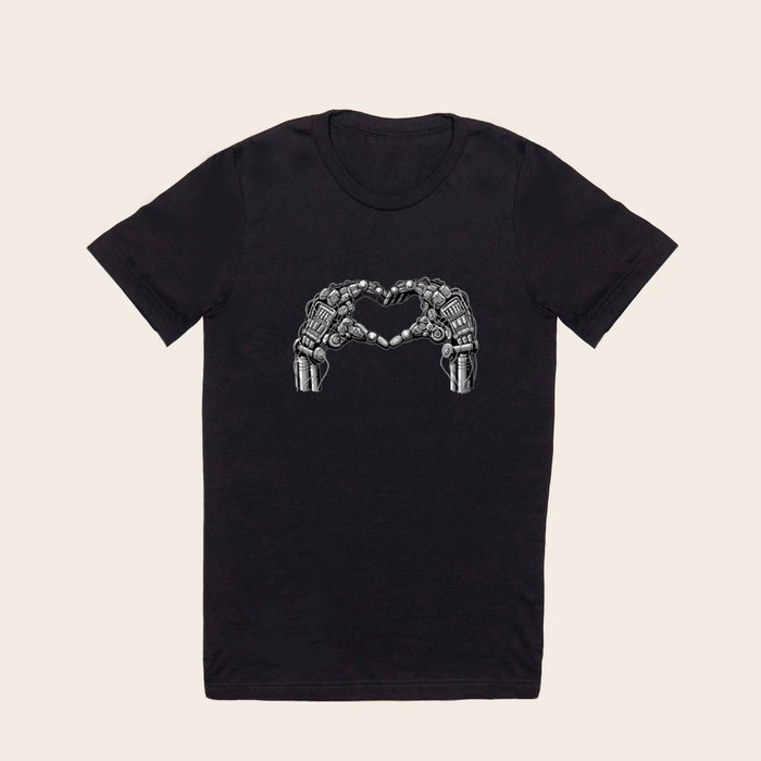 Saint laurent sale robot t shirt
