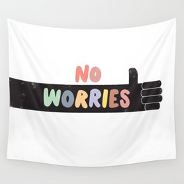 No Worries Wall Tapestry