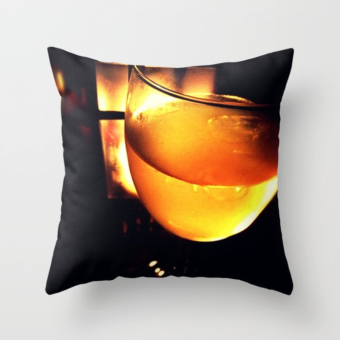 A Night In Throw Pillow