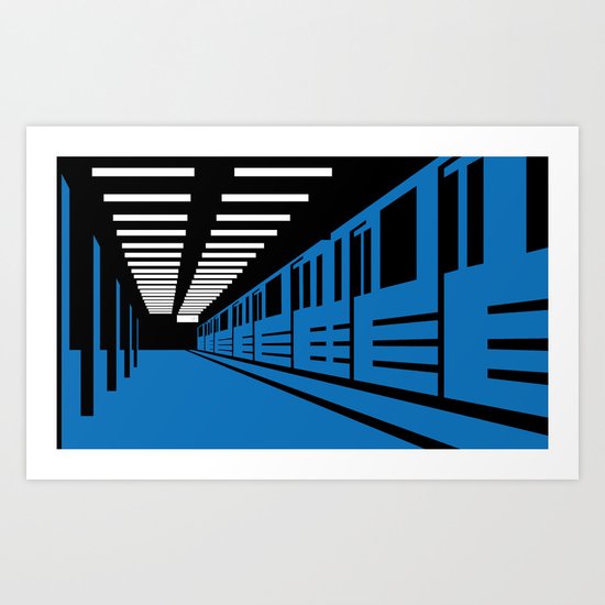 Station Art Print