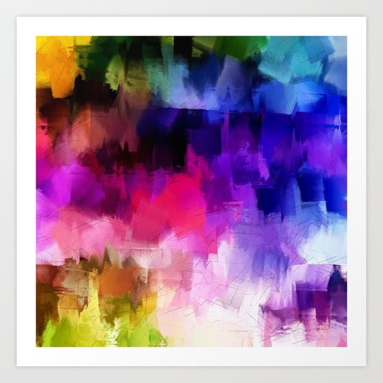 Pattern 2016 / 038 Art Print