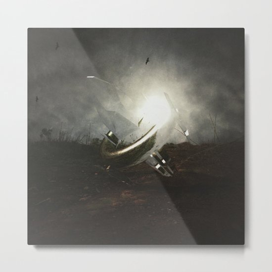 Intervention 36 Metal Print
