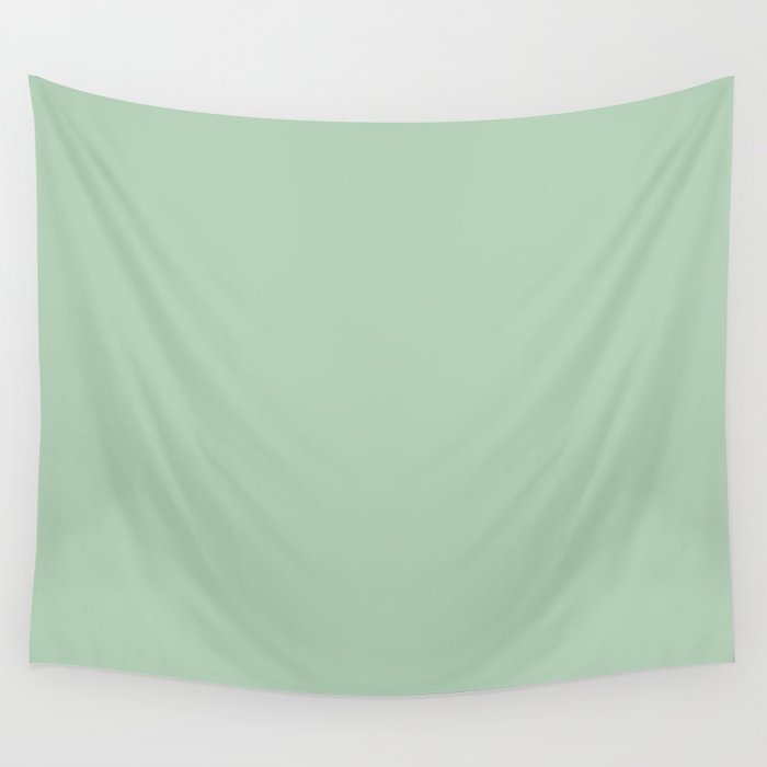 Simply Pastel Cactus Green Wall Tapestry