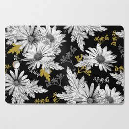 Stippled Daisies Cutting Board