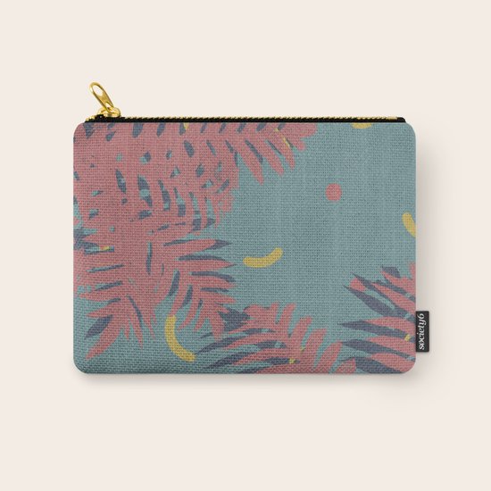 palm tree Carry-All Pouch