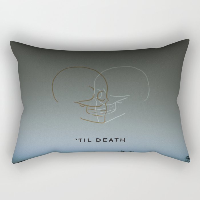 ’Til Death Rectangular Pillow