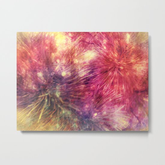 Springtime colorful floral symphony Metal Print