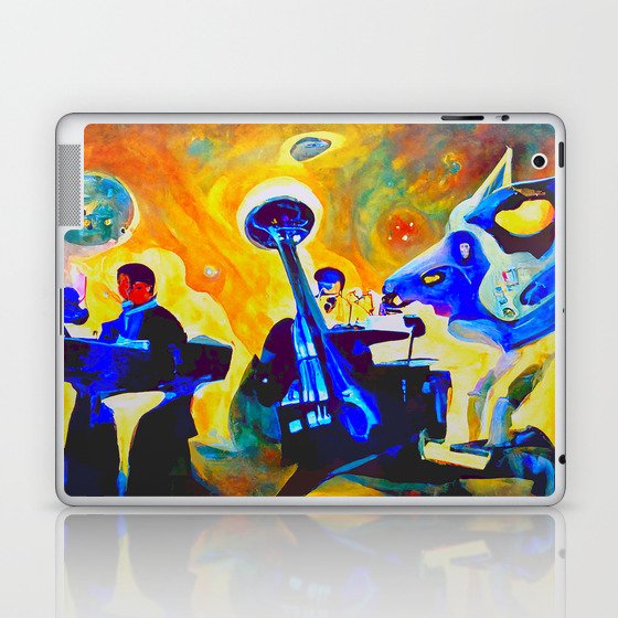 Space Jazz Laptop & iPad Skin