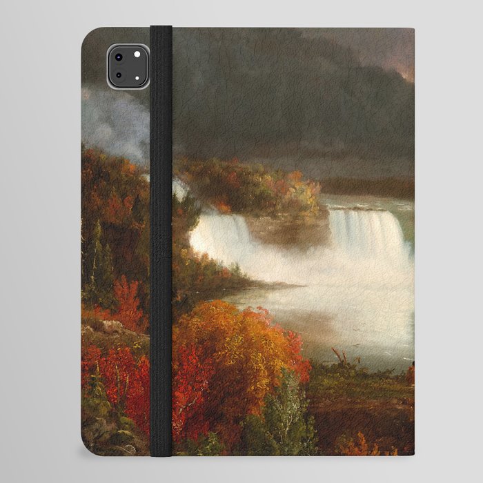 Distant View of Niagara Falls iPad Folio Case