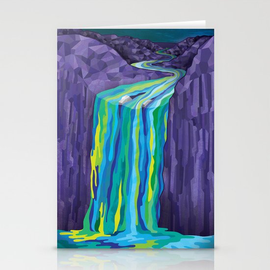 The Great Waterfall Stationery Cards