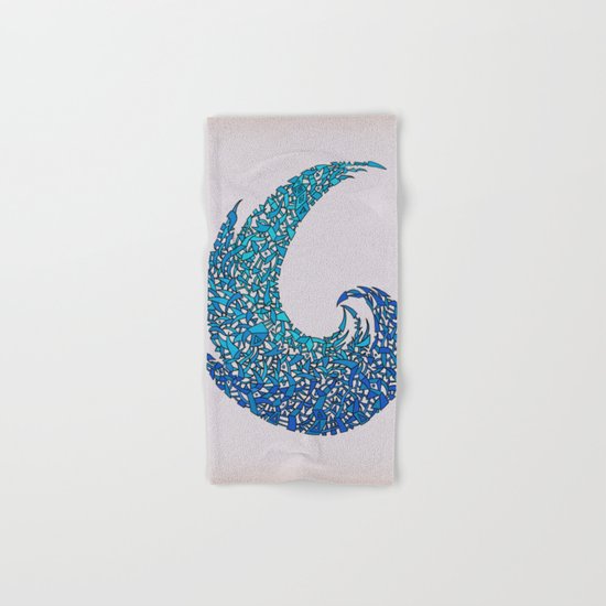 - new wave - Hand & Bath Towel