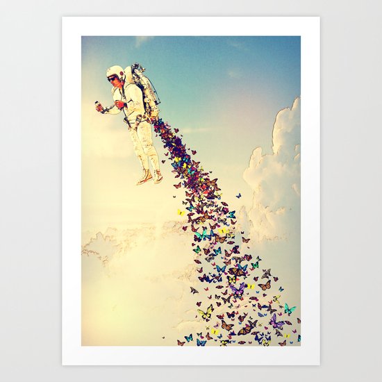 Leave It All Behind Art Print