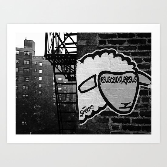 Je suis... Art Print