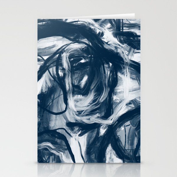 Expressionist Painting. Abstract 111. Stationery Cards