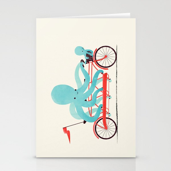 My Red Bike Stationery Cards