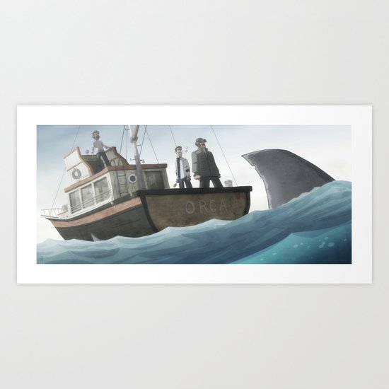 You're Gonna Need A Bigger Boat Art Print
