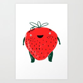 Strawberry  Art Print