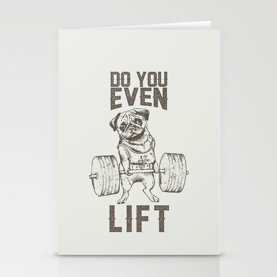 Do You Even Lift Stationery Cards
