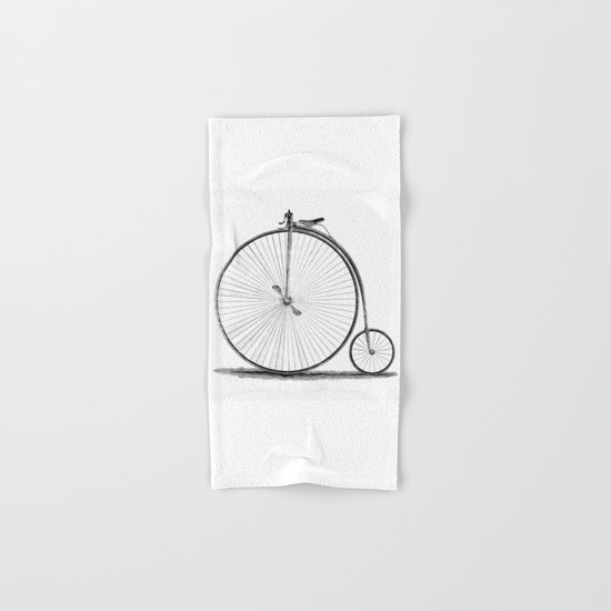 Penny-farthing. Hand & Bath Towel