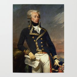 Marquis de Lafayette Painting - Joseph-Desire Court Poster
