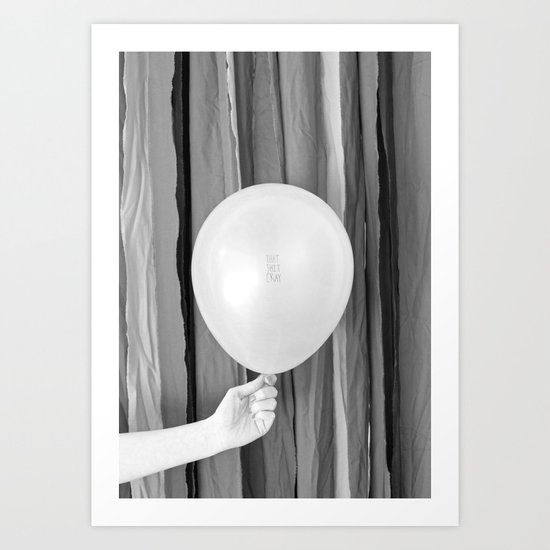 that shit cray Art Print