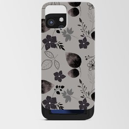 Pastel Wild Flower Pattern iPhone Card Case