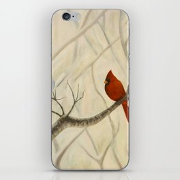 Cardinal / Winter iPhone Skin