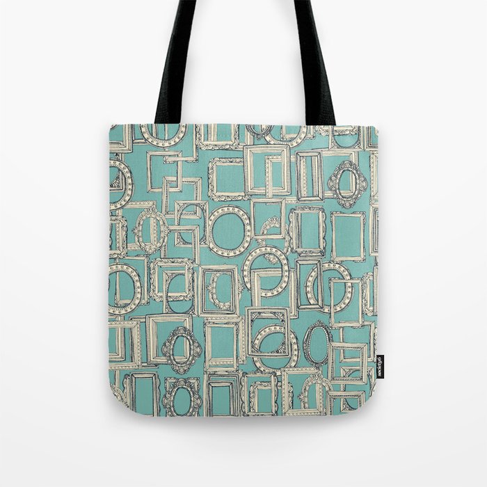 duck egg blue handbag