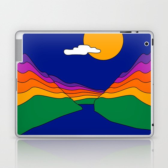 Rainbow Ravine Laptop & iPad Skin