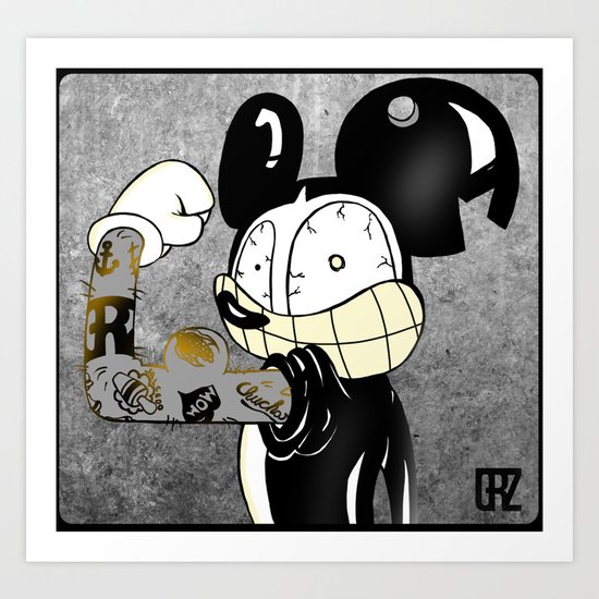 Introducing LocoCrazy Mouse Art Print